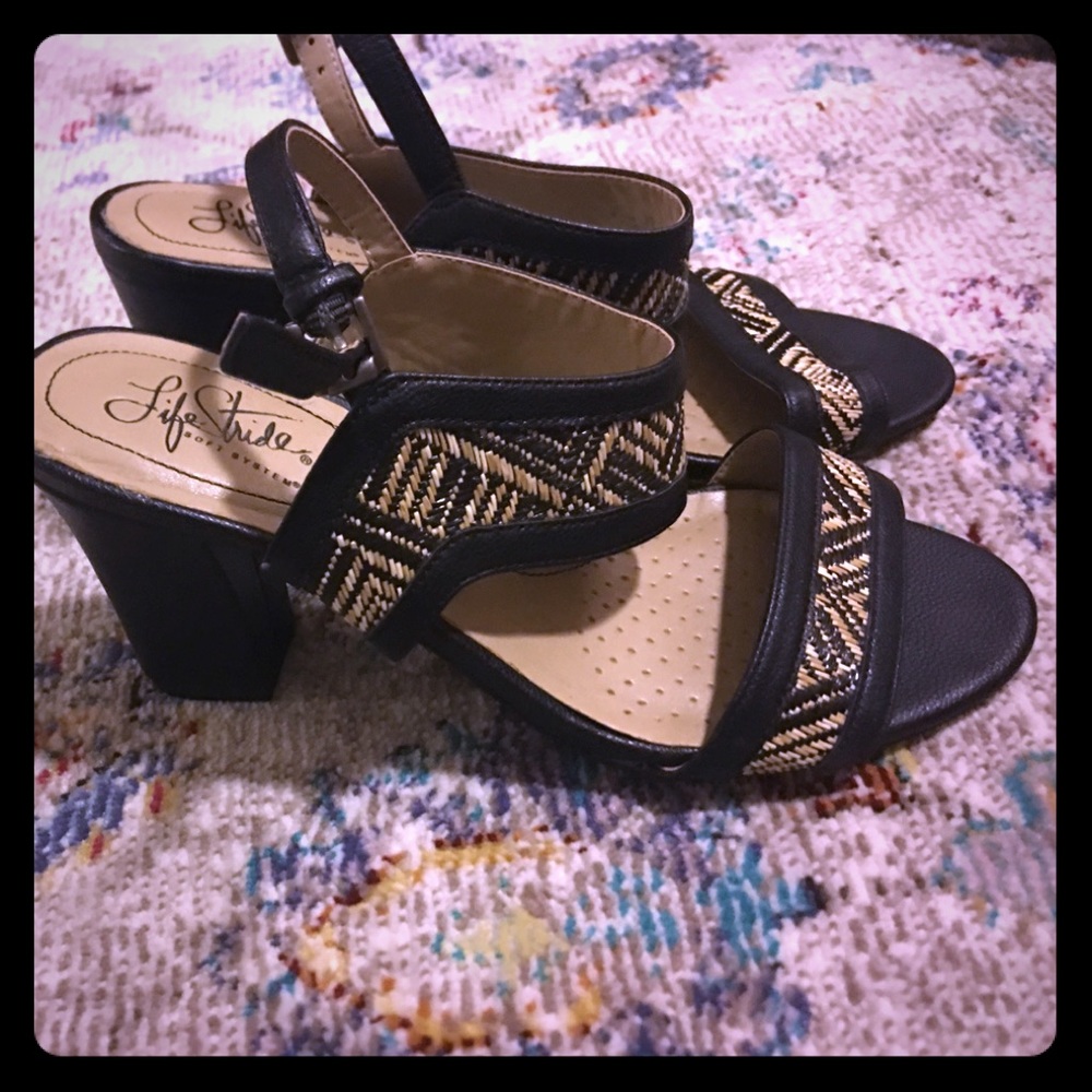 Black heels